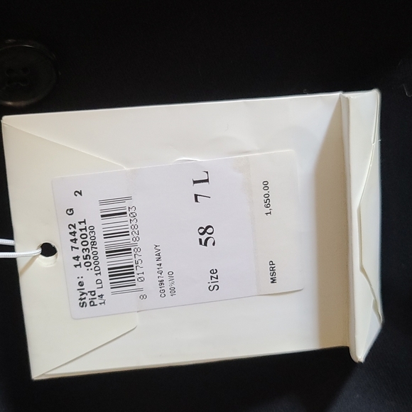 New Salvatore Ferragamo single breasted jersey blazer defective please read - Picture 4 of 15